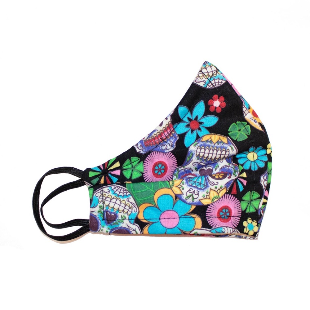 Dia de los Muertos Pattern Face Mask